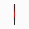 STYLO BILLE D-INITIAL NOIR ET ROUGE MAT S.T. DUPONT