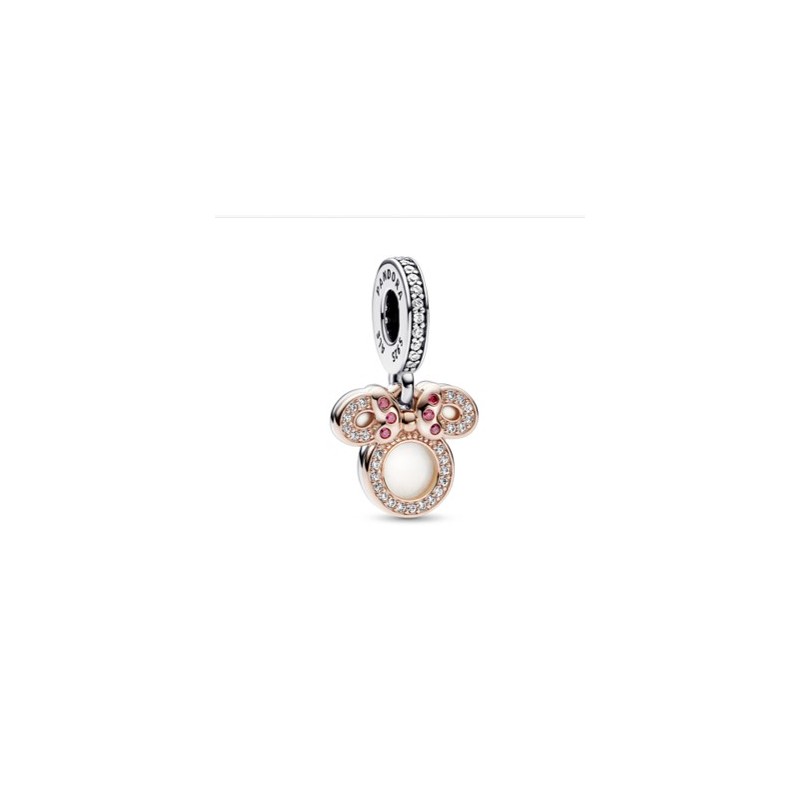CHARM PENDANT DOUBLE DISNEY SILHOUETTE DE MINNIE