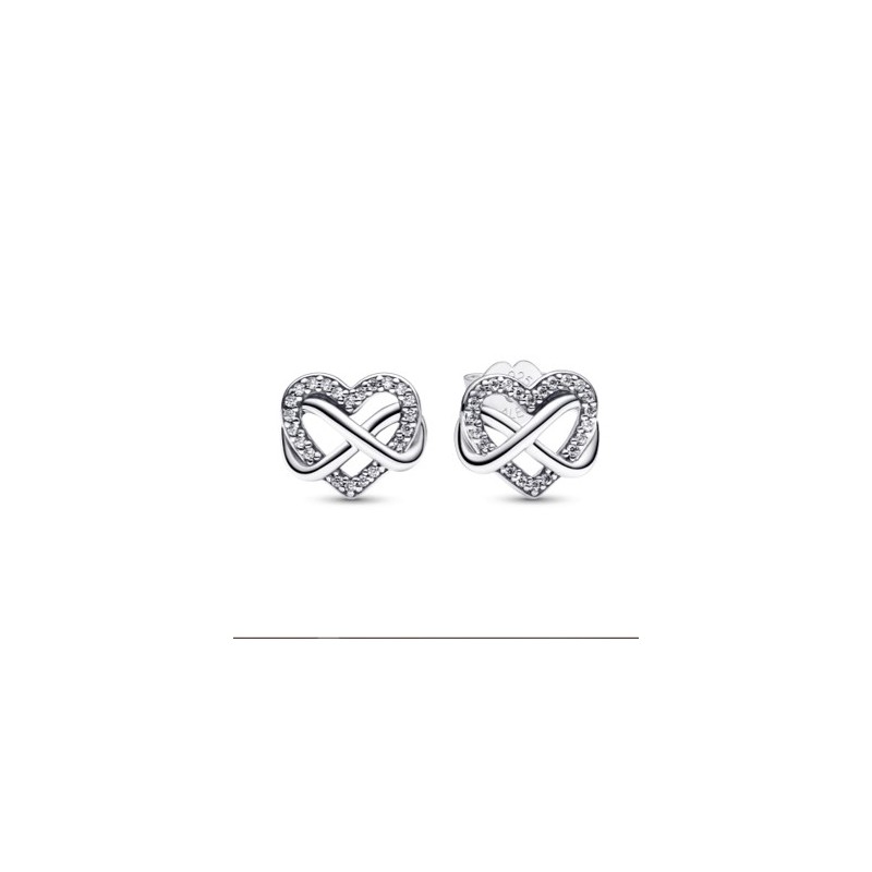 CLOUS D OREILLES COEUR DE L INFINI SCINTILLANT