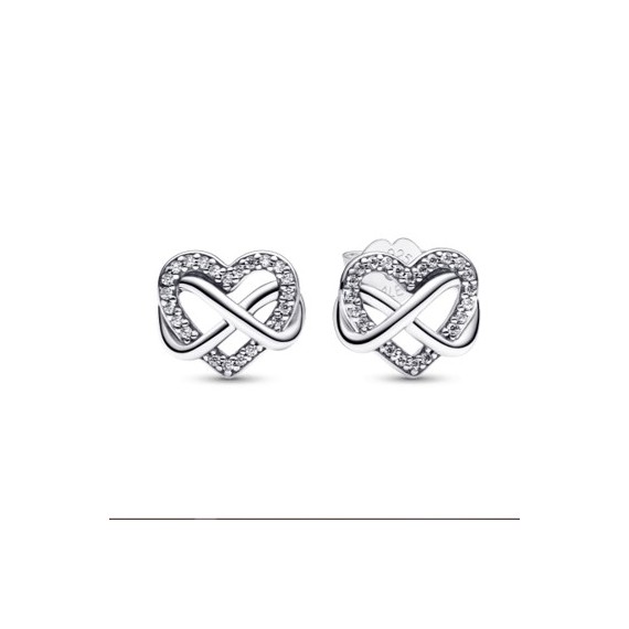 CLOUS D OREILLES COEUR DE L INFINI SCINTILLANT