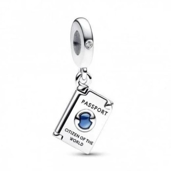 CHARM PENDANT PASSEPORT OUVRABLE