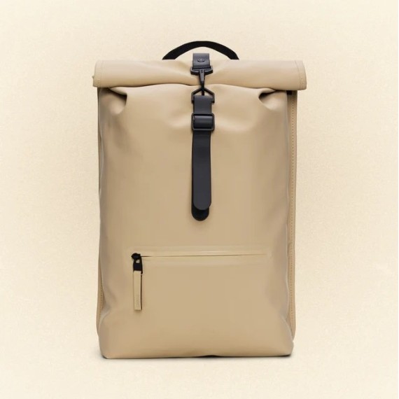 RAINS SAC À DOS ROLLTOP - SAND