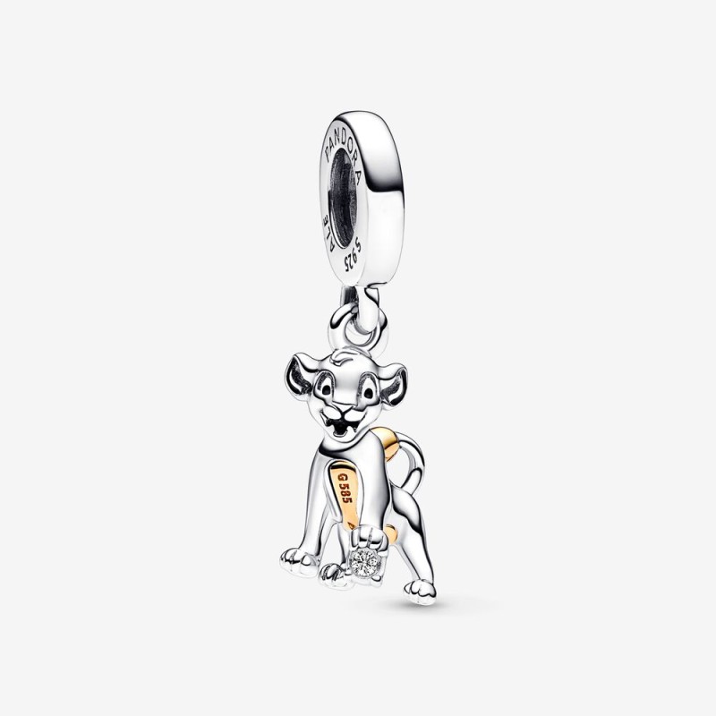 CHARM PENDANT DISNEY 100E ANNIVERSAIRE SIMBA