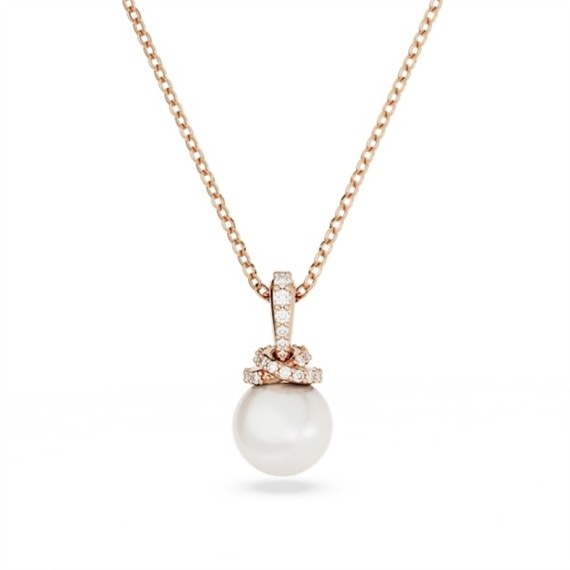 COLLIER PENDENTIF ORIGINALLY - ROSÉ ET PERLE