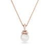 COLLIER PENDENTIF ORIGINALLY - ROSÉ ET PERLE