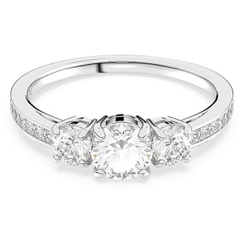 BAGUE ATTRACT TRILOGY - ARGENTÉ T52