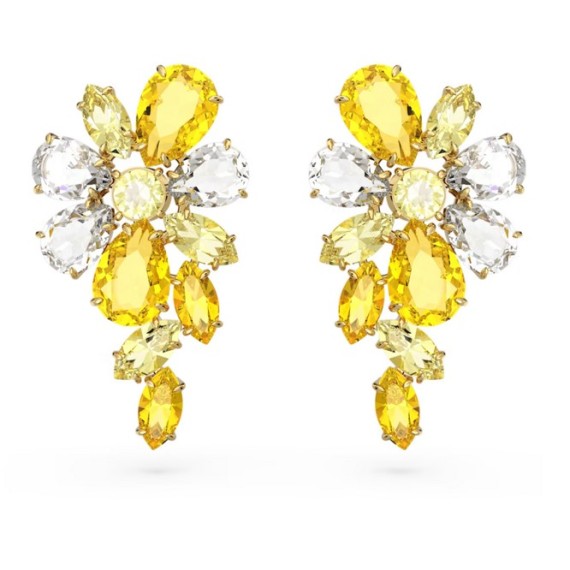 BOUCLES D OREILLES GEMA - JAUNE