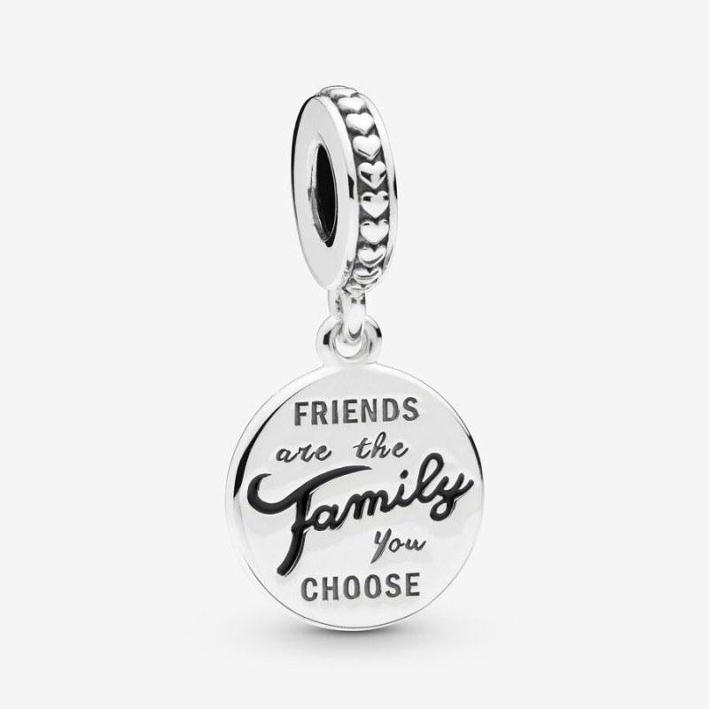 CHARM PENDANT FAMILLE DE COEUR