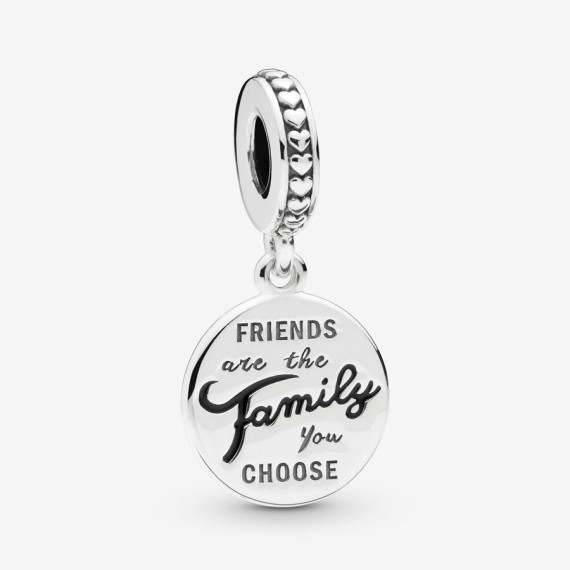 CHARM PENDANT FAMILLE DE COEUR