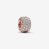 CHARM TRIPLE RANG PAVÉ SCINTILLANT ROSÉ