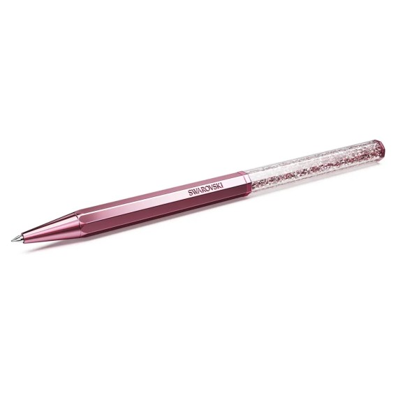 STYLO À BILLE SWAROVSKI CRYSTALLINE - FORME OCTOGONALE ROSE