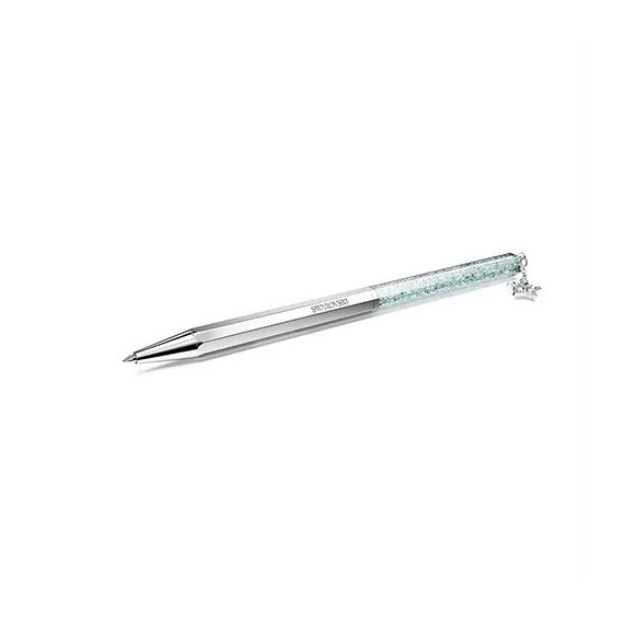 STYLO À BILLE SWAROVSKI CRYSTALLINE - BLEU CLAIR ET ÉTOILE