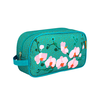 TROUSSE DE TOILETTE - ORCHID BLEU