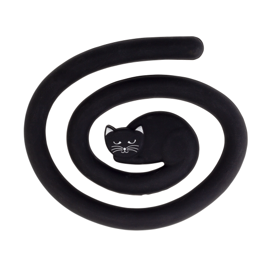 DESSOUS DE PLAT - CHAT NOIR