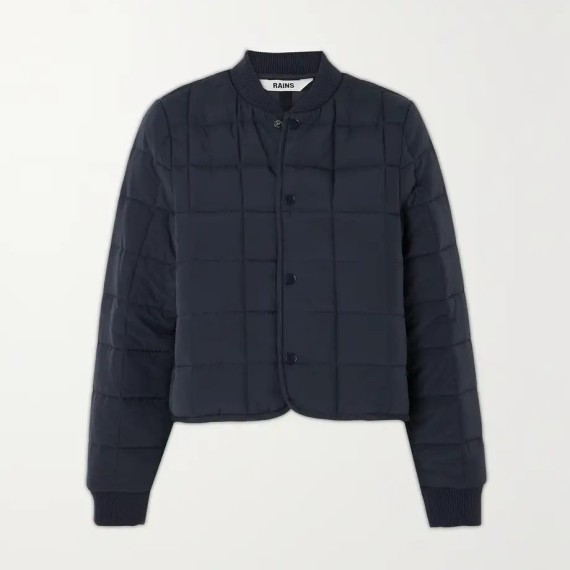 RAINS - VESTE FEMME BLEU MARINE TAILLE XL