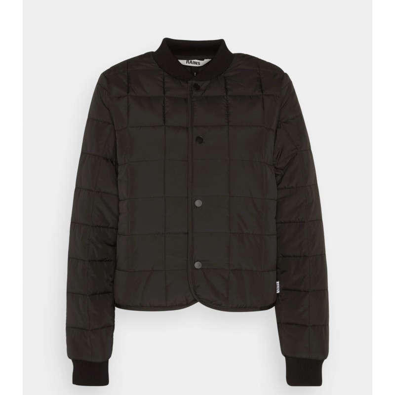 RAINS - VESTE FEMME NOIR TAILLE M