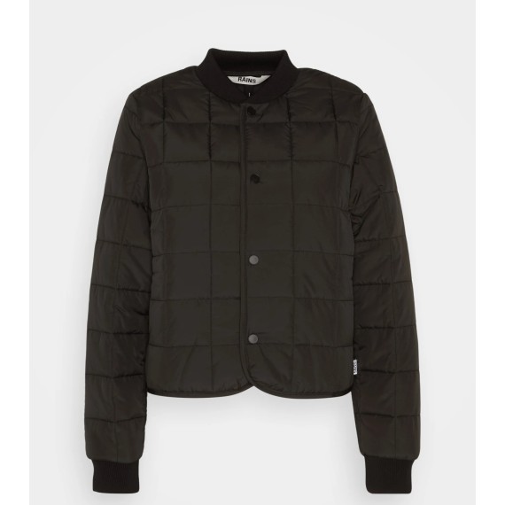 RAINS - VESTE FEMME NOIR TAILLE L