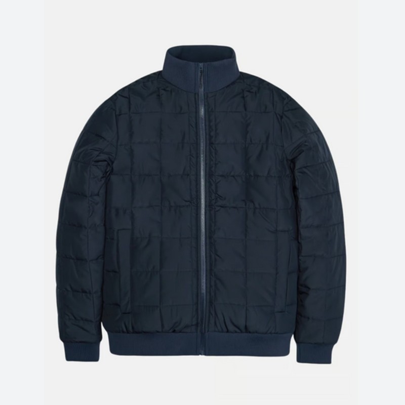 RAINS - VESTE HOMME BLEU MARINE TAILLE XS