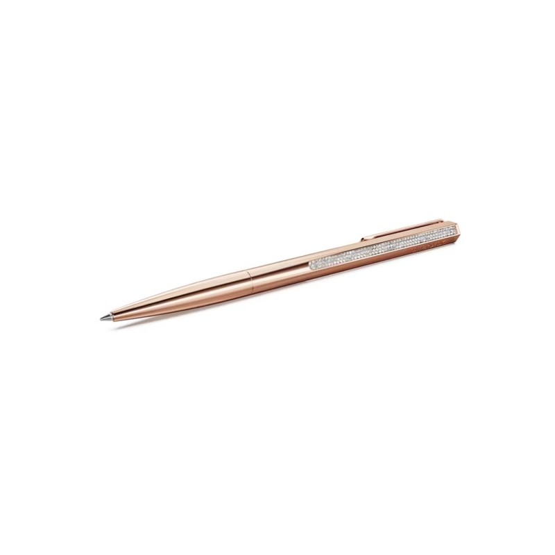 STYLO À BILLE CRYSTAL SHIMMER - ROSÉ MÉTAL CHROMÉ