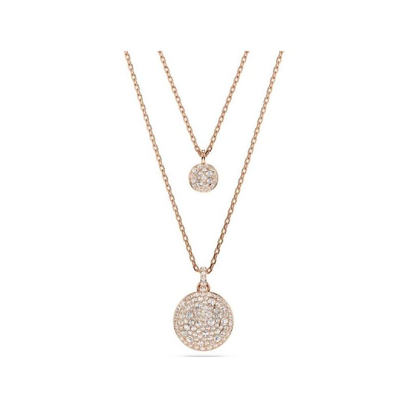 COLLIER DOUBLE METEORA - ROSÉ