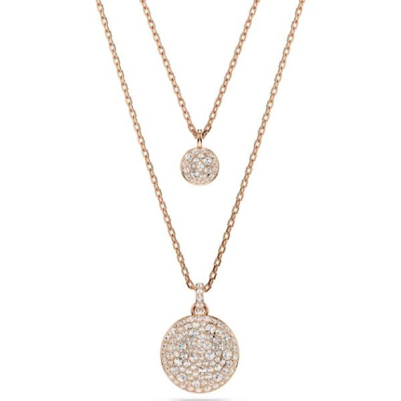 COLLIER DOUBLE METEORA - ROSÉ
