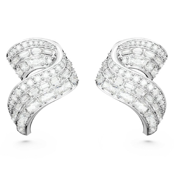 BOUCLES D OREILLES HYPERBOLA - ARGENTÉ