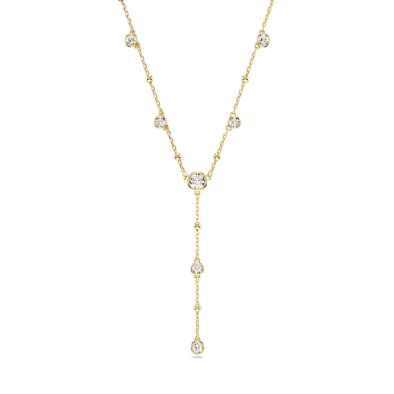 COLLIER EN Y IMBER - DORÉ