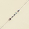 BRACLET SOUPLE BELOVED - MULTICOLORE/ARGENTÉ