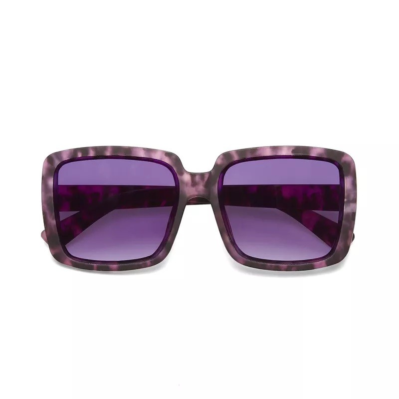 LUNETTES DE SOLEIL OKKIA ALESSIA - ÉCAILLE MAUVE