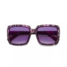 LUNETTES DE SOLEIL OKKIA ALESSIA - ÉCAILLE MAUVE