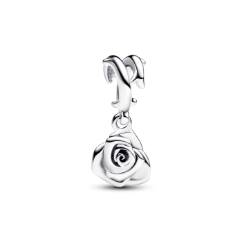 CHARM PENDANT ROSE ÉCLOSE