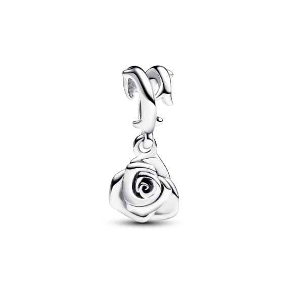 CHARM PENDANT ROSE ÉCLOSE