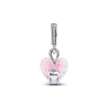 CHARM PENDANT COEUR OPALESCENT MUM