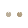 CUIR POUR COLLIER ASTRALE CRÈME/PAILLETTES DORÉES D20 MM
