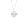 COLLIER ZODIAQUE LION FINITION ARGENTÉE D20 MM