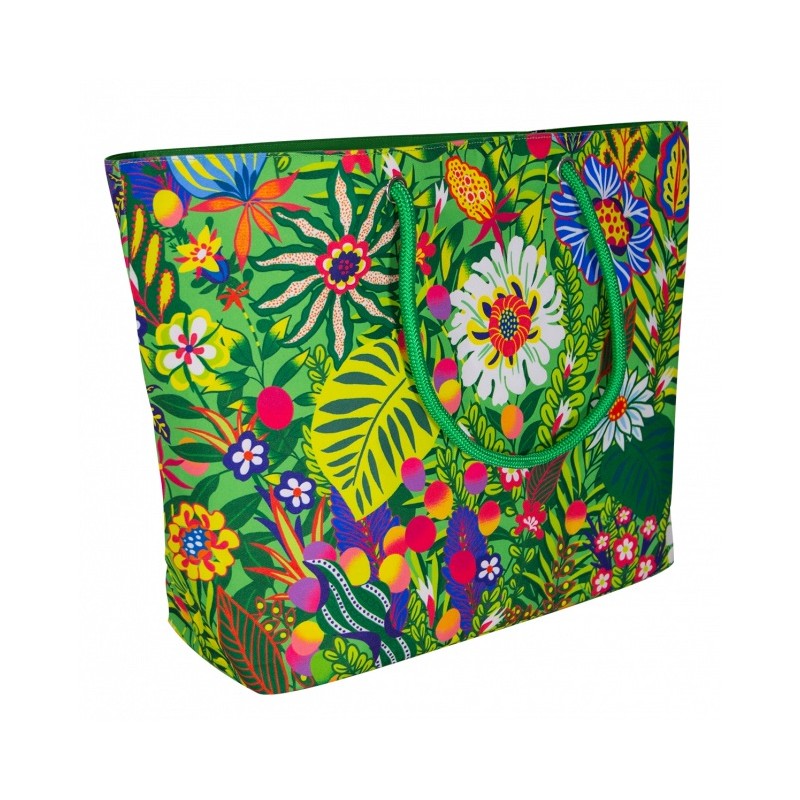 TRÈS GRAND CABAS DE PLAGE PYLONES - PRINTEMPS