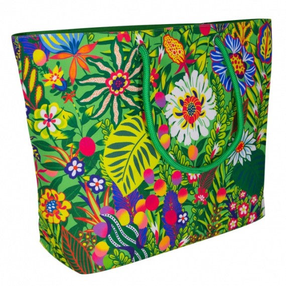 TRÈS GRAND CABAS DE PLAGE PYLONES - PRINTEMPS