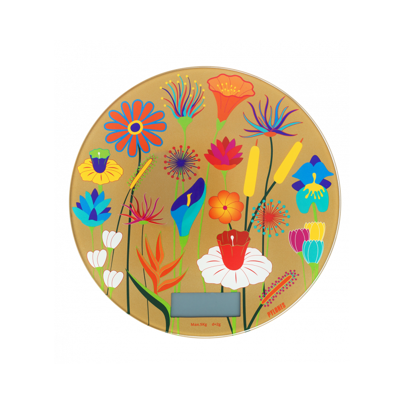 BALANCE DE CUISINE PYLONES - GOLD JARDIN FLEURI