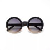 LUNETTES DE SOLEIL OKKIA MONICA - NOIR ET ROSE BLUSH