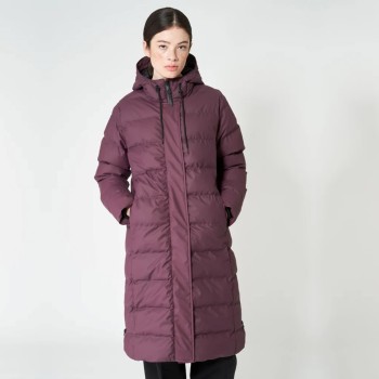 DOUDOUNE IMPERMÉABLE TANTA PUDDLE PLUM PERFECT T36