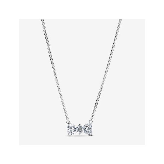 COLLIER NOEUD SCINTILLANT