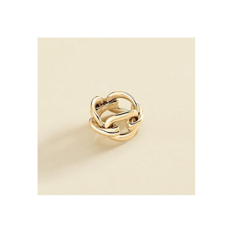 BAGUE XOXO - DORÉ T54
