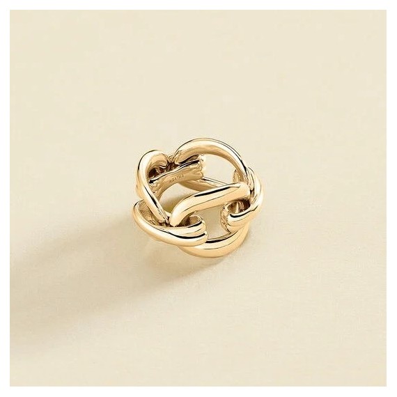 BAGUE XOXO - DORÉ T54