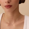 COLLIER RAS DU COU OURSE - DORÉ