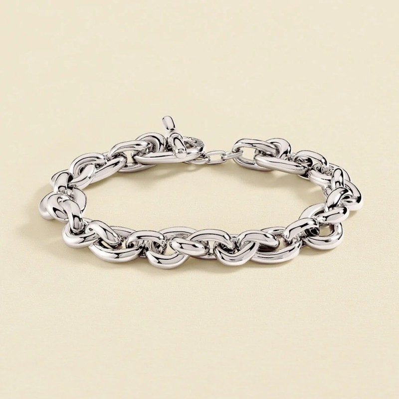 BRACELET SOUPLE LOULOU - ARGENTÉ