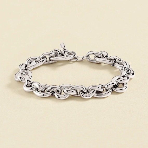 BRACELET SOUPLE LOULOU - ARGENTÉ