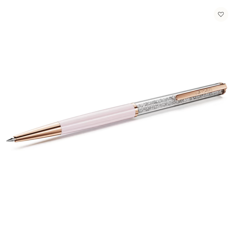 STYLO À BILLE CRYSTALLINE - ROSE