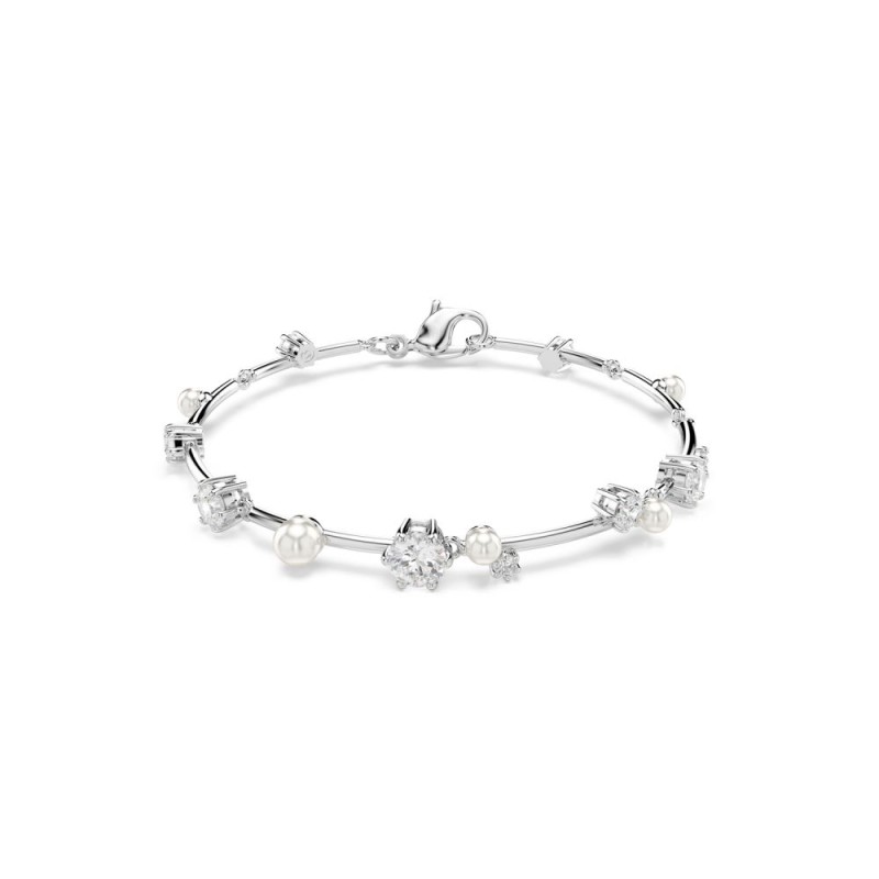 BRACELET CONSTELLA - ARGENTÉ ET PERLE