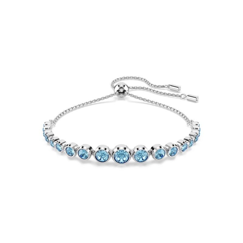 BRACELET IMBER - ARGENTÉ ET BLEU