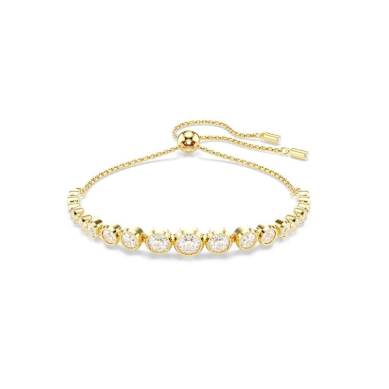 BRACELET TENNIS IMBER TAILLE S - DORÉ